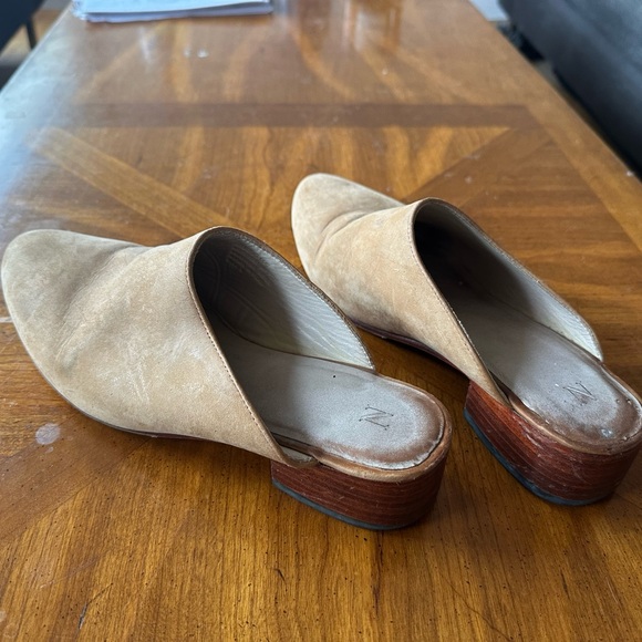 Nisolo Mariela Tan Leather Mules - size 8 - Picture 2 of 4